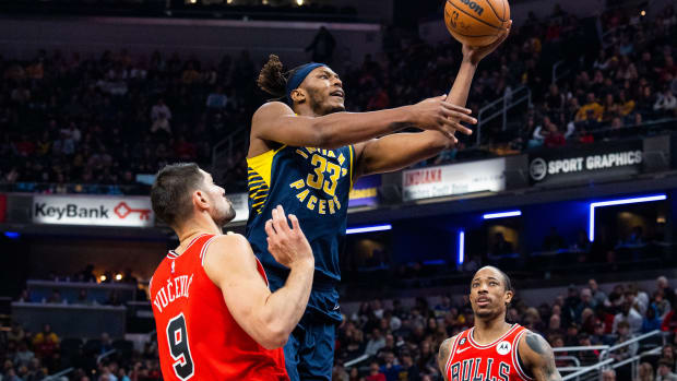 Myles Turner Indiana Pacers Chicago Bulls